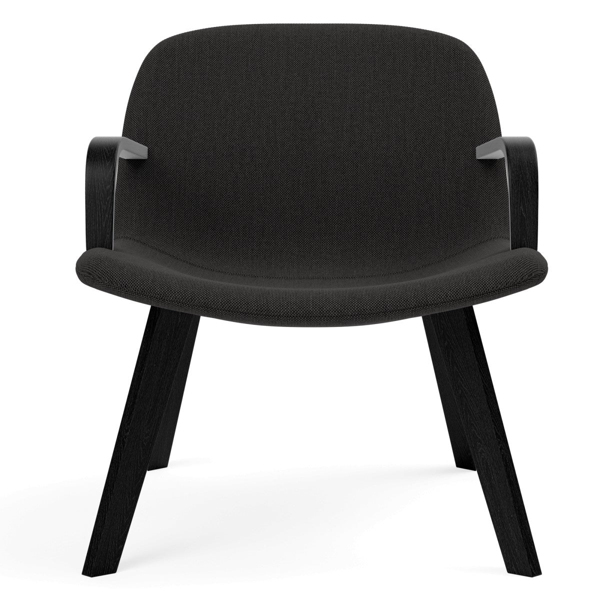 Eyes Lounge Wood base Armchair