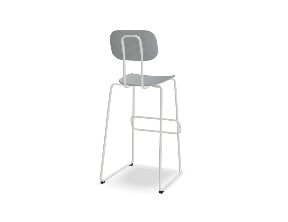 School Bar Stool Wood