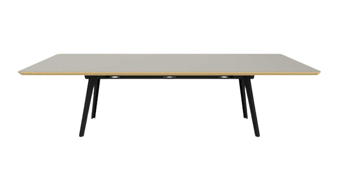 Surf 6 Person Meeting Table with Power